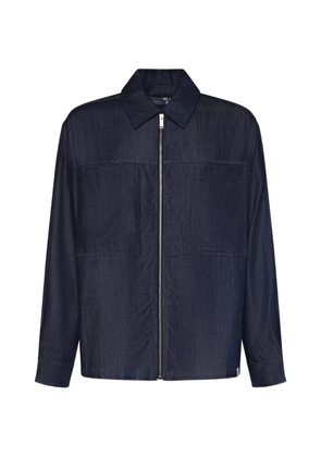 WOC zip-up shirt - Blue