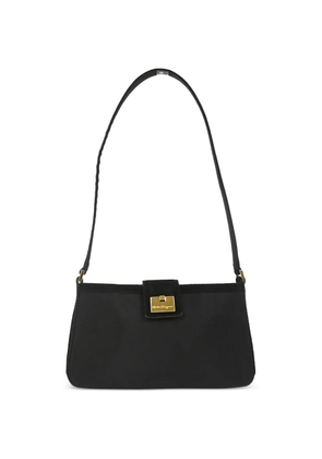 Ferragamo Pre-Owned 1990-2000s Gancini shoulder bag - Black