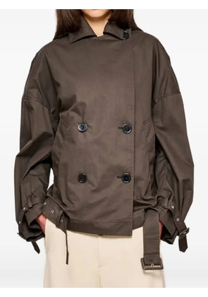 OOF WEAR buttoned jacket - Brown