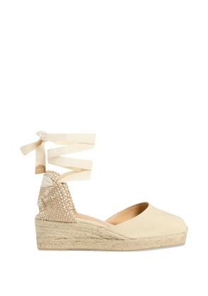Castañer Carina wedge espadrilles - Neutrals