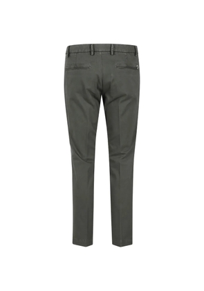 Entre Amis pressed-crease trousers - Green