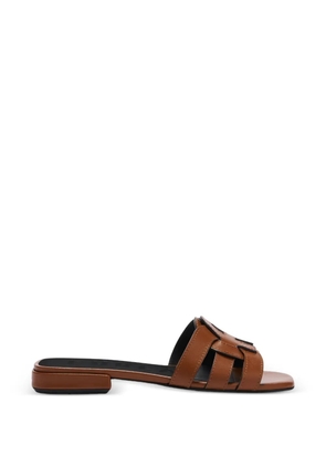 Furla Summer leather sandals - Brown
