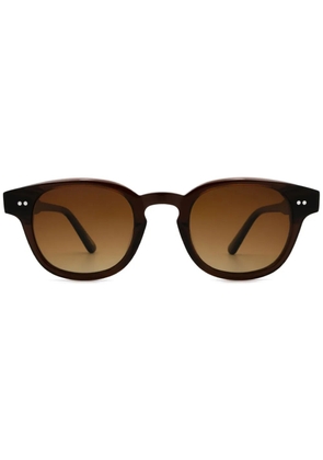 Chimi 01 round-frame sunglasses - Brown