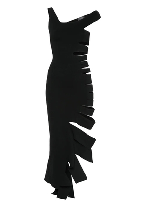 Mugler bandage knitted dress - Black