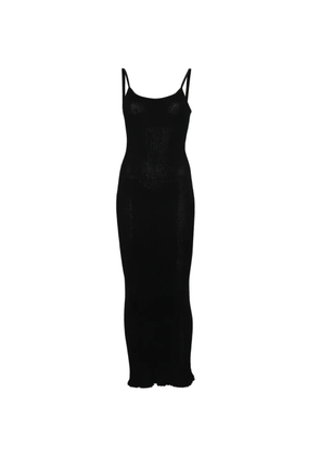 Erika Cavallini spaghetti-strap midi dress - Black