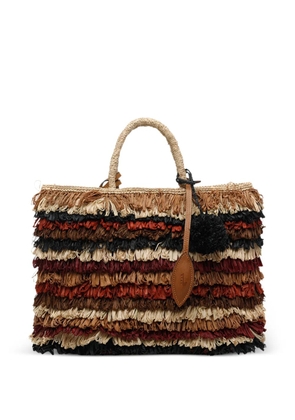 AFAR large Keisha tote bag - Neutrals