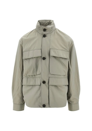 Emporio Armani buttoned pocket jacket - Grey
