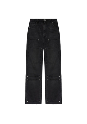 44 LABEL GROUP panelled riveted trousers - Black