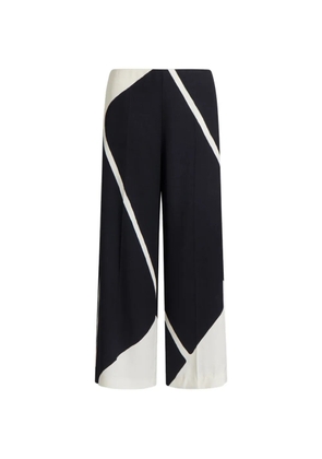 Alberta Ferretti panelled trousers - Black