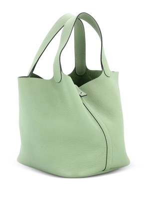 Hermès Pre-Owned Picotin Lock Bag Clemence MM bucket bag - Green