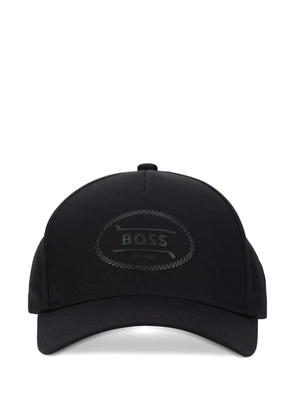 BOSS logo-detail baseball cap - Black