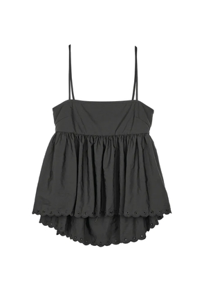 Cecilie Bahnsen CBselena top - Black