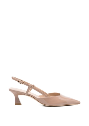 Stuart Weitzman Vinnie 50 slingback pumps - Neutrals
