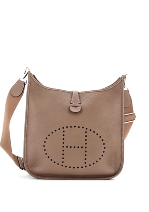 Hermès Pre-Owned Evelyne Bag Gen III Clemence PM crossbody bag - Grey