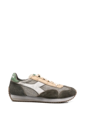 Diadora Equipe beige dew detail leather sneakers - Grey