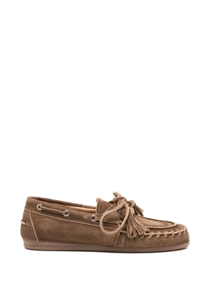 Posa tassel-tie loafers - Brown