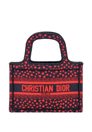 Christian Dior Pre-Owned Book I Love Paris Heart Embroidered Canvas Mini tote bag - Multicolour
