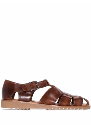 Paraboot Pacific leather sandals - Brown