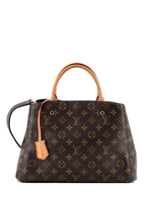 Louis Vuitton Pre-Owned Montaigne Handbag Monogram Canvas MM tote bag - Brown