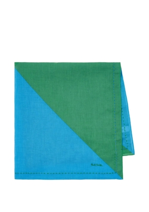 Paul Smith colour-block scarf - Green