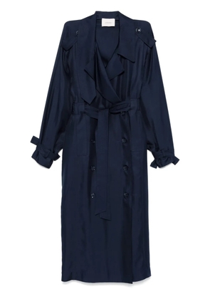 Dorothee Schumacher Trench It Up III midi dress - Blue