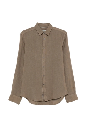 Canali buttoned shirt - Brown
