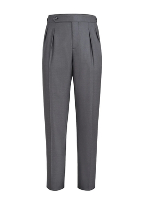 Brunello Cucinelli double-pleats trousers - Grey
