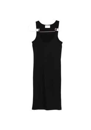 Coperni logo-appliqué mini dress - Black