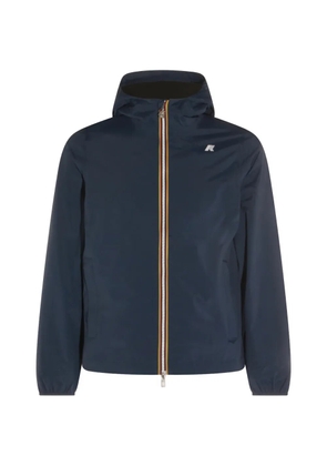 K-Way hooded zip jacket - Blue