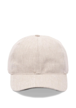Sease logo-detail baseball cap - Neutrals