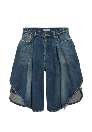 Balenciaga Tulip denim shorts - Blue