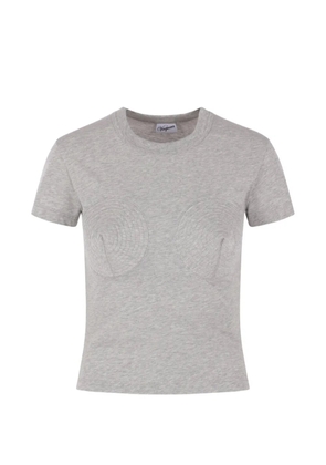 Vaquera stitched T-shirt - Grey