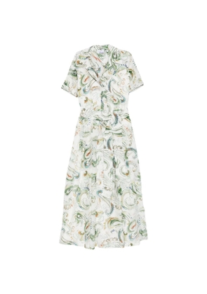 Marella Galli short-sleeve midi dress - White