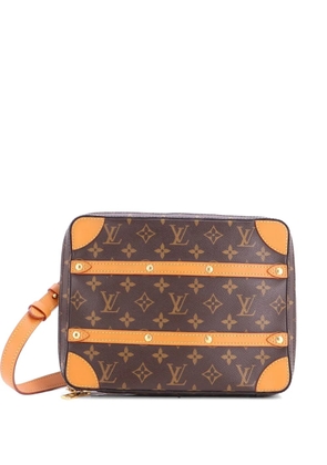 Louis Vuitton Pre-Owned Soft Trunk Messenger Bag Monogram Canvas PM crossbody bag - Brown