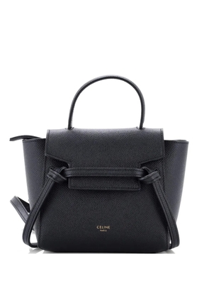Celine Pre-Owned Belt Bag Textured Leather Pico shoulder bag - Black