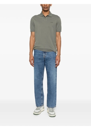 BOSS button polo shirt - Green