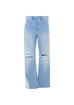 Purple Brand P011 Knee Blowout distressed jeans - Blue