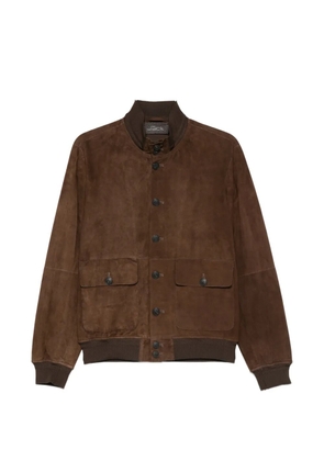 The Jackie Leathers button pocket jacket - Brown