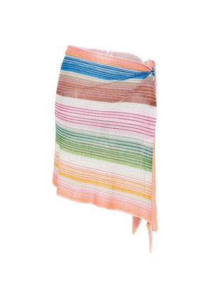 Missoni striped beachwear - Neutrals