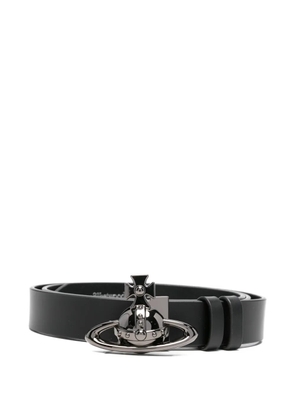 Vivienne Westwood Orb-buckle belt - Black