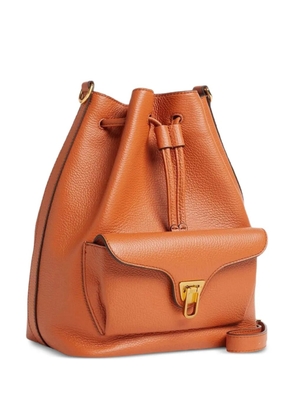 Coccinelle medium Beat Generation bucket bag - Orange