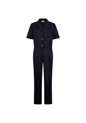 LIU JO Milanese chest-pocket jumpsuit - Blue