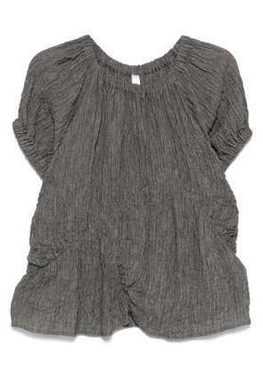 Lauren Manoogian shirred top - Grey