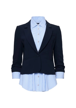 Cinq A Sept Aron layered blazer - Blue