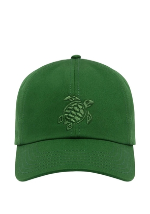 Vilebrequin turtle-embroidery cap - Green