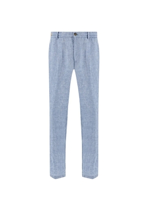Paul & Shark linen chino trousers - Blue