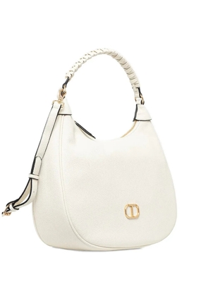 TWINSET braided-handle tote bag - Neutrals