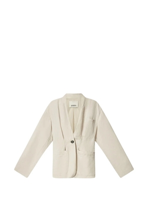 ISABEL MARANT Soraya patch-pocket blazer - Neutrals