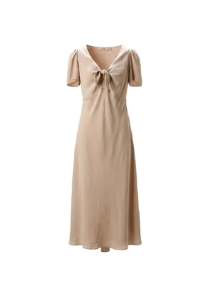 Nº21 Longuette bow-detail dress - Pink
