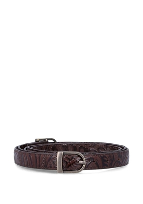 Low Classic two-way buckle belt - Brown